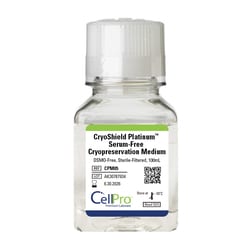 Alkali Scientific&nbsp;CryoShield Platinum&trade; Serum Free Cryopreservation Medium (Chemically Defined) for Sensitive Cells and Tissues, DSMO Free, Sterile Filtered, 100mL