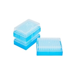 Alkali Scientific&nbsp;ProCycle&trade; 1.2 mL Individual Cluster (Dilution) Tubes in SBS Rack, 10/Pk, Sterile