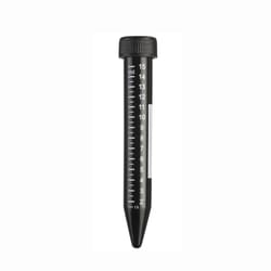 Alkali Scientific&nbsp;CellPro&trade; 15mL Black Conical Centrifuge Tubes, Sterile with Flat Black Screw Caps, Printed WHITE Graduations and Marking Area, Bagged, 500/Case
