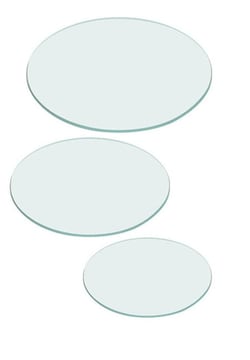 Alkali Scientific&nbsp;ASI&trade; Round Glass Coverslips, 40mm No 1.5, thickness 0.17 to 0.19mm, 52/sleeve ,52/pk