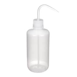 Alkali Scientific&nbsp;Lab Wash Bottles – Wide Mouth, Jet Tip, PP Closure and PPCO Draw Tube, LDPE Material, Chemical Resistant, 250mL, 6/Pk