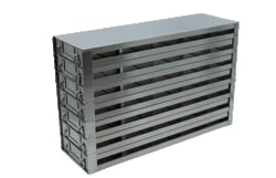 Alkali Scientific&nbsp;Upright Freezer Rack for 25 Place Slide Boxes, 5 x 7 Configuration, 35 Box Capacity