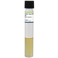 Alkali Scientific&nbsp;Tryptic Soy Broth, 13x100mm, Screw Cap, 10/Pk, 5mL, Plastic