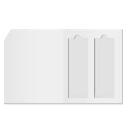 Alkali Scientific&nbsp;Cardboard Slide Mailers with Dividers and Lid for 1x3