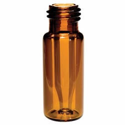 Alkali Scientific&nbsp;Amber Screw Top Vial with 300µL Fixed Insert, 12x32mm, 100/Pk