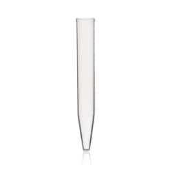 Alkali Scientific&nbsp;CellPro&trade; 15mL Plain Top Centrifuge Tube with Molded Graduations, Conical Bottom (V), Non Skirted, Bulk Bagged, Polystyrene (PS), 250/Pk