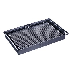 Alkali Scientific&nbsp;CellPro&trade; 1536 Well Black Square ELISA Plate, 10/Pk, 40/Case, Middle Bind/DNase, RNase & Pyrogen Free/ with Clear Cover