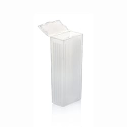 Alkali Scientific&nbsp;5 Slide Polypropylene Flip Top Microscope Slide Mailer, Clear (Natural), 100/Pk