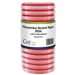 Alkali Scientific&nbsp;Phenylethyl Alcohol Agar (PEA) with 5% Sheep Blood, 10/Pk