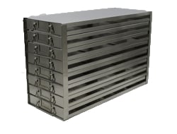 Alkali Scientific&nbsp;Upright Freezer Rack for 100  Place Slide Boxes, 3 x 8 Configuration, 24 Box Capacity