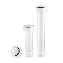 Alkali Scientific SureSeal Transport Tubes, with O Ring Sealing Cap, 1000/Cs,