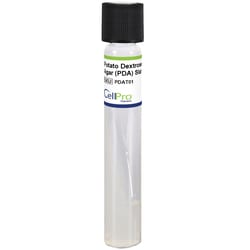 Alkali Scientific&nbsp;Potato Dextrose Agar (PDA) Slant 10mL Tube with Screw Cap, 10/Pk