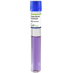 Alkali Scientific&nbsp;Purple Broth w/Lactose and Durham Tube 8mL, 10/Pk