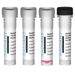 Alkali Scientific&nbsp;Radiant&trade; Library Quant Kit for Illumina Separate ROX, w/ Standards, Primers & Buffer, 500 x 20μL Reactions