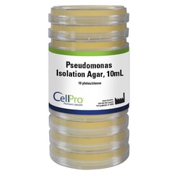 Alkali Scientific&nbsp;Pseudomonas Isolation Agar 10mL 60x15mm, 10/Pk