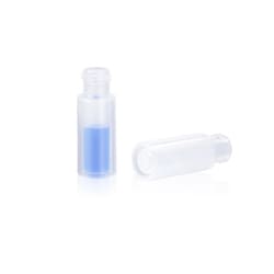 Alkali Scientific&nbsp;0.7mL Micro Vial Transparent, 12x32mm, 100/Pk, 9 425 PP Screw Thread
