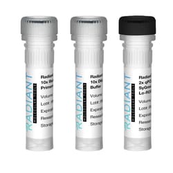 Alkali Scientific&nbsp;Radiant&trade; Library Quant Kit for Illumina Lo ROX, w/ Standards, Primers & Buffer, 500 x 20μL Reactions