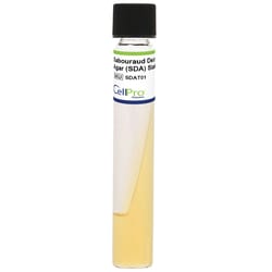 Alkali Scientific&nbsp;Sabouraud Dextrose Agar (SDA) Slant 14mL Tube, 10/Pk