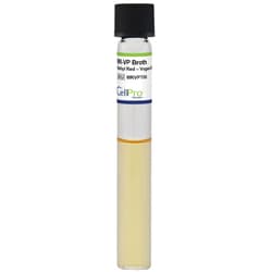 Alkali Scientific&nbsp;MR VP Broth 2mL 13x100mm Screw Cap Polycarbonate, 10/Pk