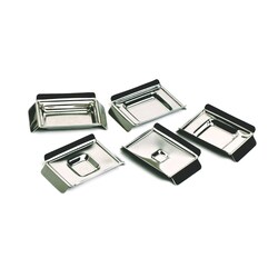 Alkali Scientific&nbsp;Metal (Stainless Steel) Histology Embedding Base Molds for Histology & Tissue Embedding, Reusable, Polished, 7x7x9mm, 200/Case