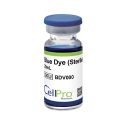 Alkali Scientific&nbsp;Blue Dye 20mL (Sterile) 20mL Vial, 10/Pk