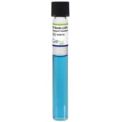 Alkali Scientific&nbsp;RV Broth (USP) 10mL, 16x125mm Glass (5 Day QC), 10/Pk