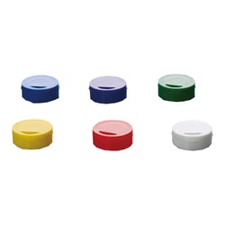 Alkali Scientific&nbsp;CellPro&trade; Cryovial Cap Inserts, for Cryogenic Vial, White, 100/pk, 1000/cs, Purple