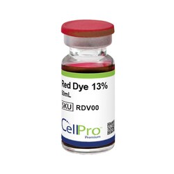 Alkali Scientific&nbsp;Red Dye 50mL 13% 50mL Vial, 10/Pk, 24/Case