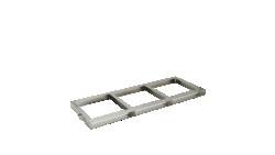 Alkali Scientific&nbsp;Stainless Steel Canister Frames for BAXTER/FENWAL Blood Bag # 4R 2110 (3 Canisters)
