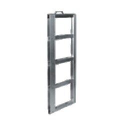 Alkali Scientific&nbsp;Stainless Steel Canister Frames for BAXTER/FENWAL Blood Bag # 4R 9953 & 4R 5461 (4 Canisters)