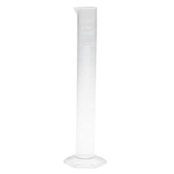 CELLTREAT Scientific Products&nbsp;100mL Graduated Cylinder, Polymethylpentene, Non-sterile, Case Quantity 4