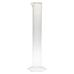 CELLTREAT Scientific Products&nbsp;500mL Graduated Cylinder, Polymethylpentene, Non-sterile, Case Quantity 2