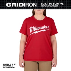 MSC&nbsp;WMN GRIDIRON SHRT SLV TEE