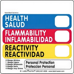 MSC&nbsp;LABEL BILINGUAL HAZCOM