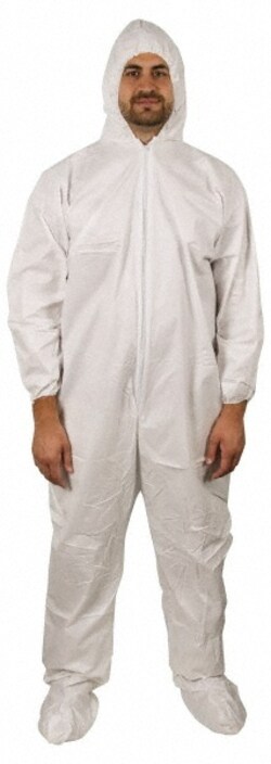 MSC&nbsp;PRO-SAFE CVRALL W/HOOD&BT