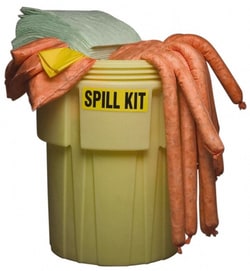 MSC&nbsp;PRO-SAFE Hazardous Materials Spill Kit, 95 gal. Drum, 117 Piece, 1 ea.