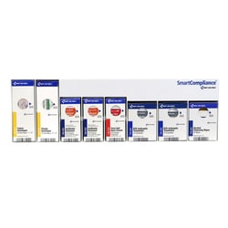 MSC&nbsp;First Aid Only Smart Compliance First Aid Kit, 165 Pieces, Wall Mount, 25 Person Capacity, 1 ea