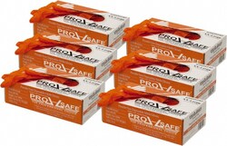 MSC&nbsp;Pro-Safe Disposable Gloves, Nitrile, Orange, 5 mil, 2X-Large, 100/Pk.