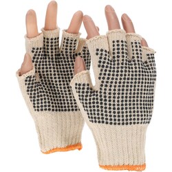 MSC&nbsp;DBL DOT HALF-FINGER GLV