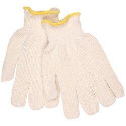 MSC&nbsp;MCR Safety String Knit Gloves, 16 oz Terrycloth, Small, 1/Dozen