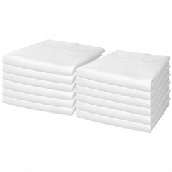 MSC&nbsp;PRO-SAFE Pillowcase, 42 in. x 46 in., 200 Thread Count, White, 12/Pk.