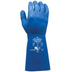 MSC&nbsp;Showa ChemRest 719B Chemical Resistant Gloves, Nitrile, 11 Mil, Size 2X-Large, 1 Pair