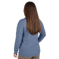 MSC&nbsp;CTN/POLY LONG SLV T-SHIRT