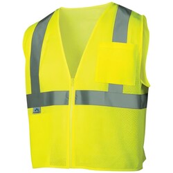 MSC&nbsp;ZIP FRNT SAFETY VEST