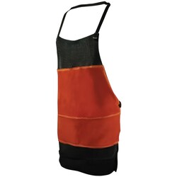 MSC&nbsp;CANE MASH LTHR BIB APRON