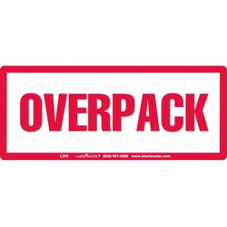 MSC&nbsp;OVERPACK LABEL