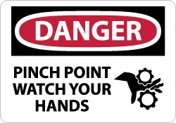 MSC&nbsp;7X10 .040 ALUM DANGER SGN