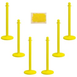 MSC&nbsp;PLSTC STANCHION&CHAIN KIT
