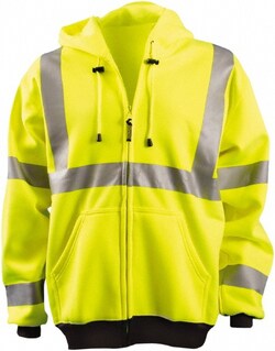 MSC&nbsp;HI-VIZ HOODED SWEATSHIRT