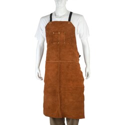 MSC&nbsp;LTHR SIDE SPL BIB APRON